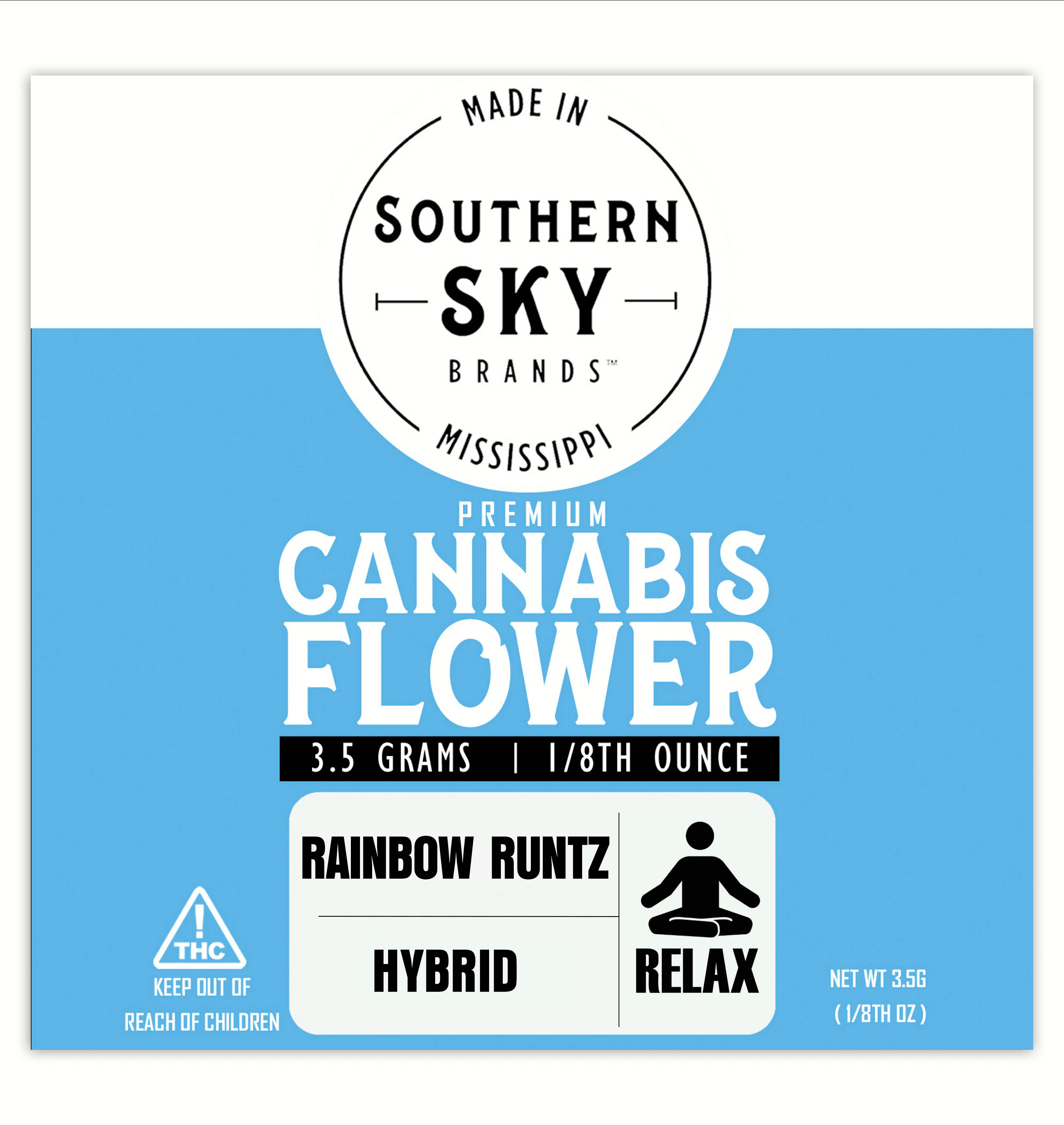 Southern Sky Brands - Rainbow Runtz - 3.5g Main Image