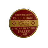 Strawberry Cheesecake Hash Rosin - 3.5g - London Donovan Rosin Baller