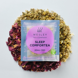 Wesley Tea Co. - CBD Sleep Comfortea Single 20mg - Wesley Tea Co.