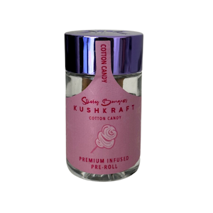 Kush Kraft - Cotton Candy - 6Pack - Indica - Sticky Banger - Kush Kraft