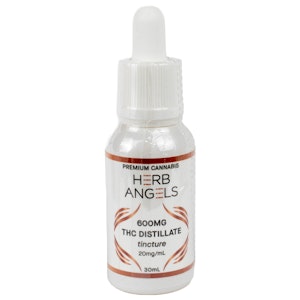 Herb Angels - THC Distillate Tincture - 600mg - Herb Angels