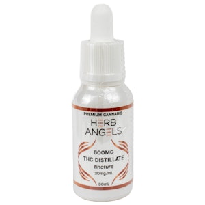 Herb Angels - THC Distillate 600mg Tincture - Herb Angels