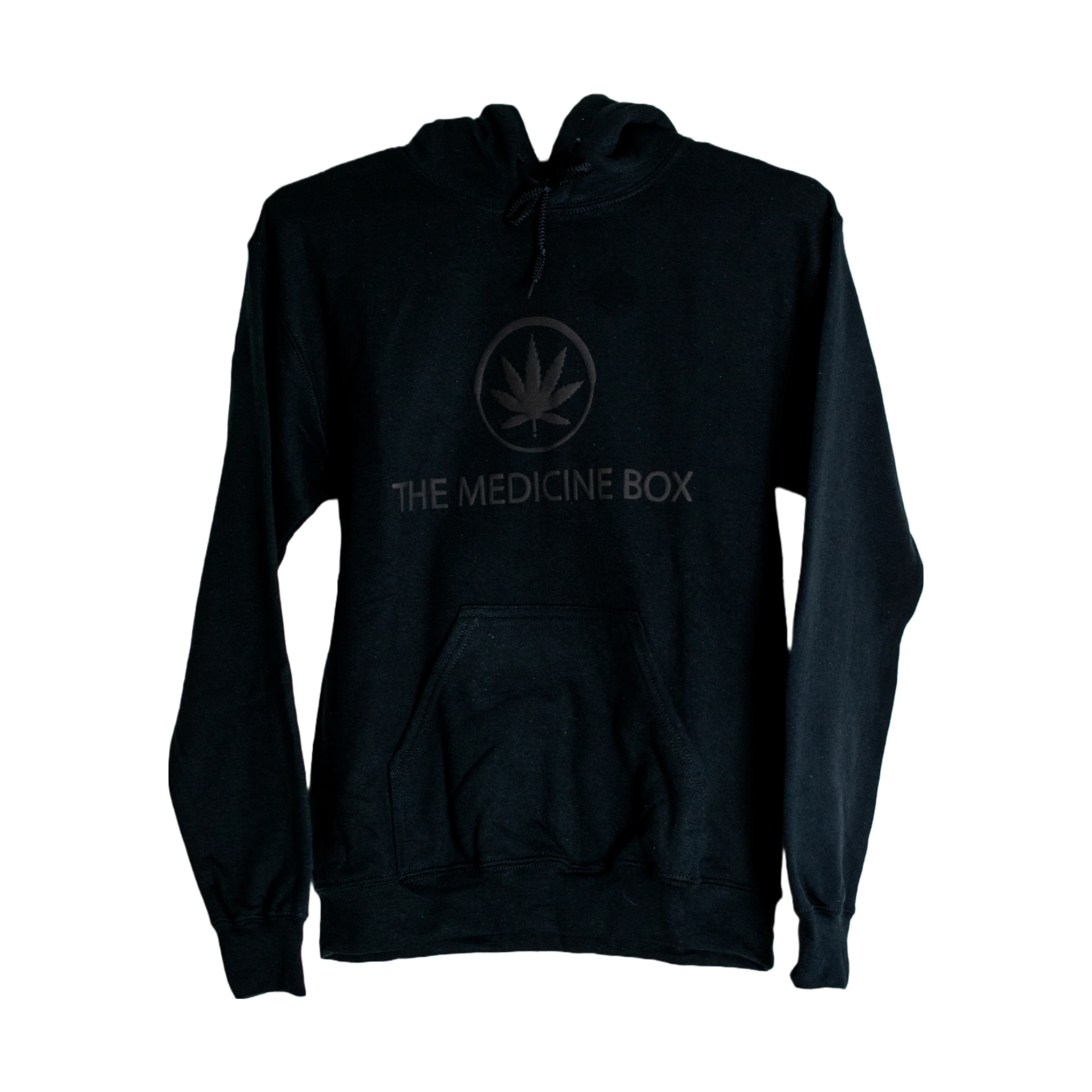 The Medicine Box - Hoodie Black/Black - XXL - MDBX Apparel Main Image