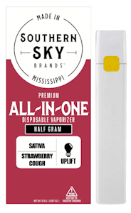 Southern Sky Brands - Strawberry Cough Disposable Vape - 0.5g****