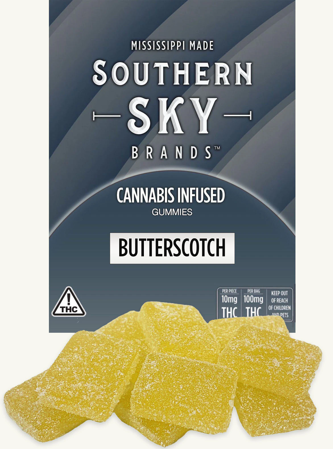 Southern Sky Brands - Butterscotch Gummies 100mg Main Image