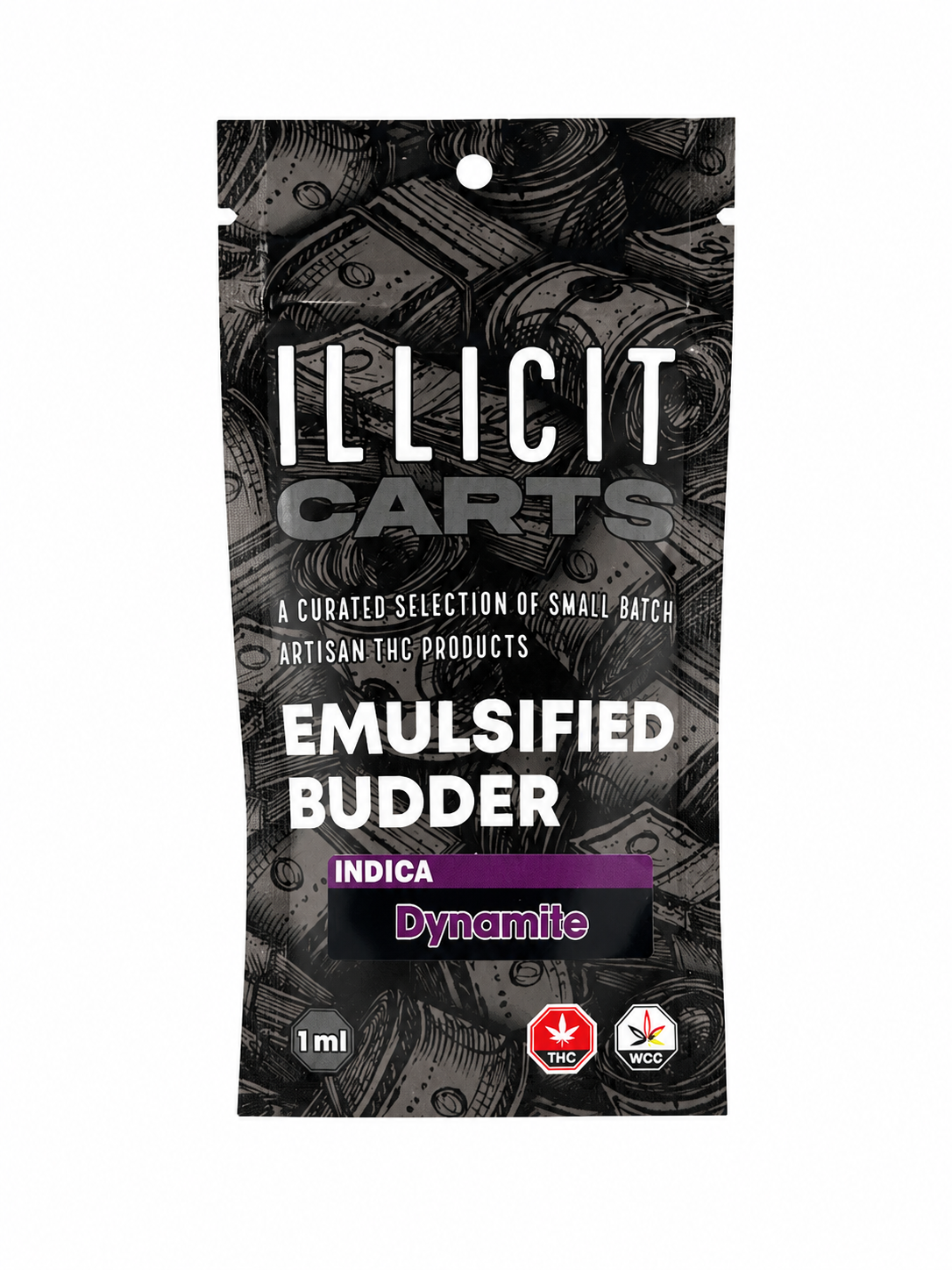 Dynamite Emulsifed Budder - Indica - 1g - Illicit.
