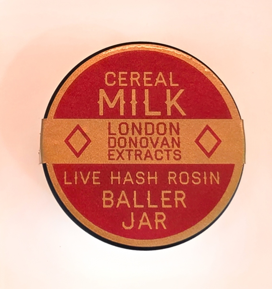 Cereal Milk Hash Rosin Baller Jar - 3.5g - London Donovan