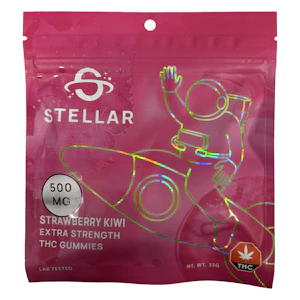 Stellar - Strawberry Kiwi Gummies - 500mg - Stellar