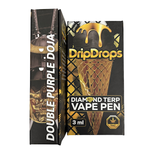 Drip Drop - Double Purple Doja Vape Pen - 3g - Drip Drop