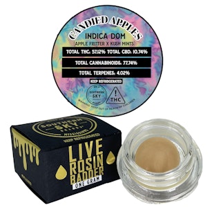 Southern Sky Brands - Candied Apples Live Rosin Concentrate Jar - 1g
