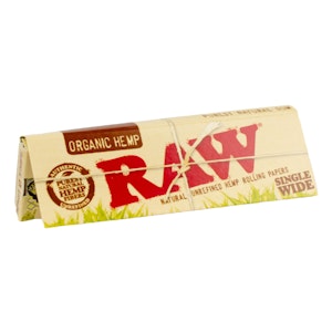RAW - Organic - Single Wide - RAW Papers