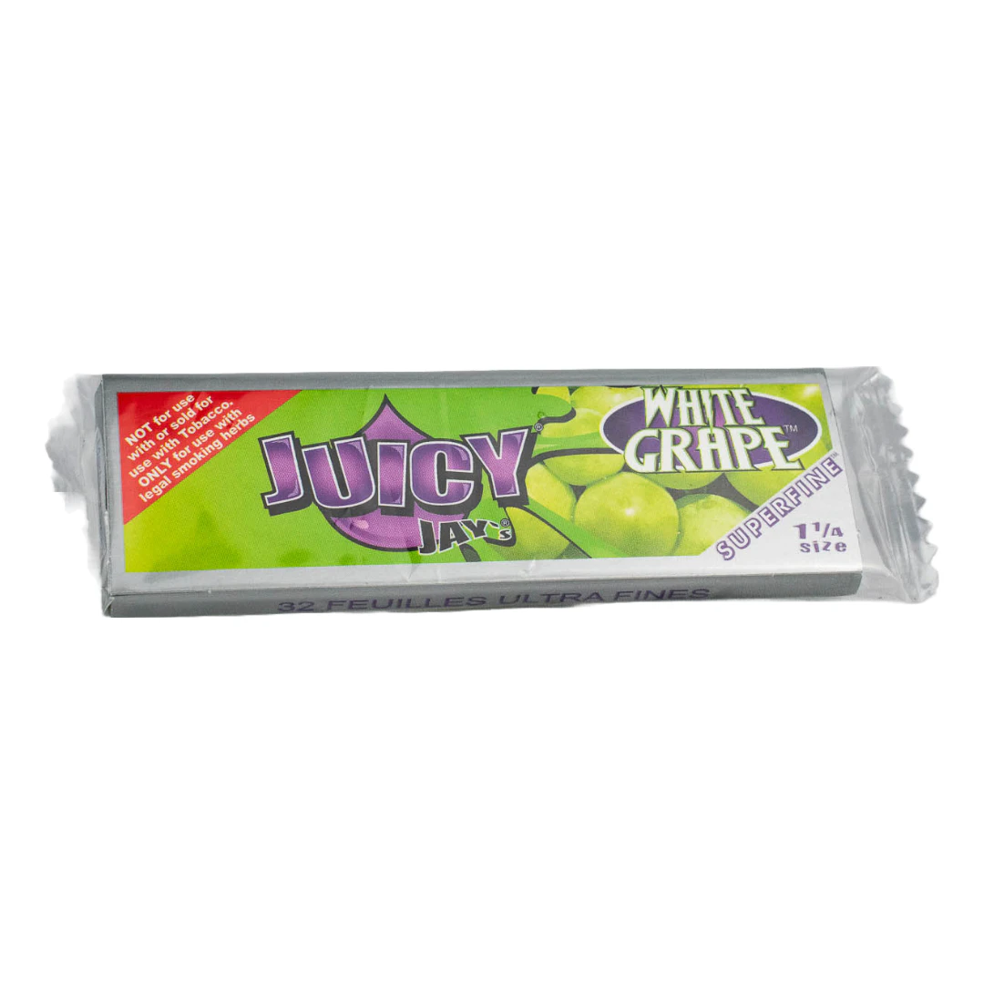 Juicy Jay's Rolling Papers - White Grape - 1¼ Super Fine - Juicy Jay's Papers Main Image