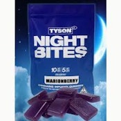 Tyson 2.0 - Night Bites - Marionberry Gummies - 100mg PTVB