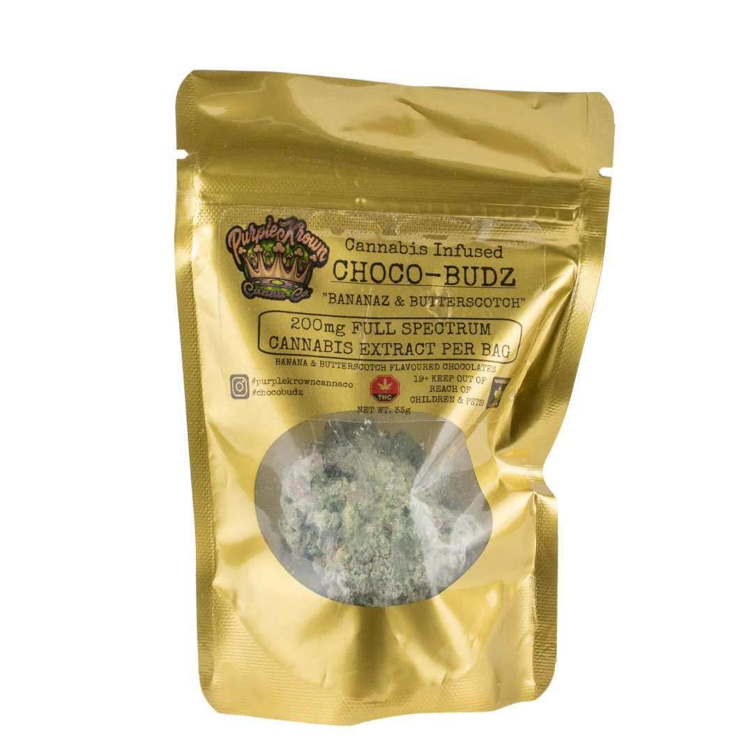 Purple Krown - Banana Butterscotch Rice Treat - 200mg - Purple Krown Main Image