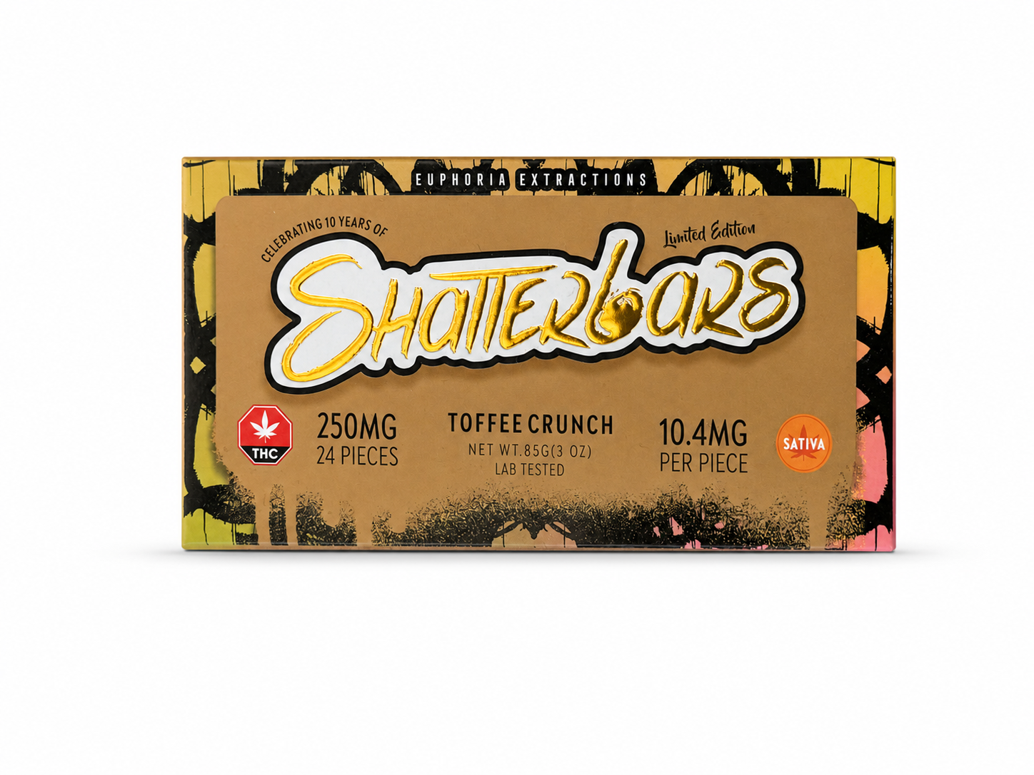 Toffee Crunch - Sativa - 250mg - Euphoria Extracts
