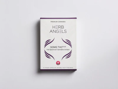 Herb Angels - Herb Angels Capsules - THC plus 500mg