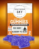 Red Runtz Live Rosin Blueberry Pie 300mg Gummies