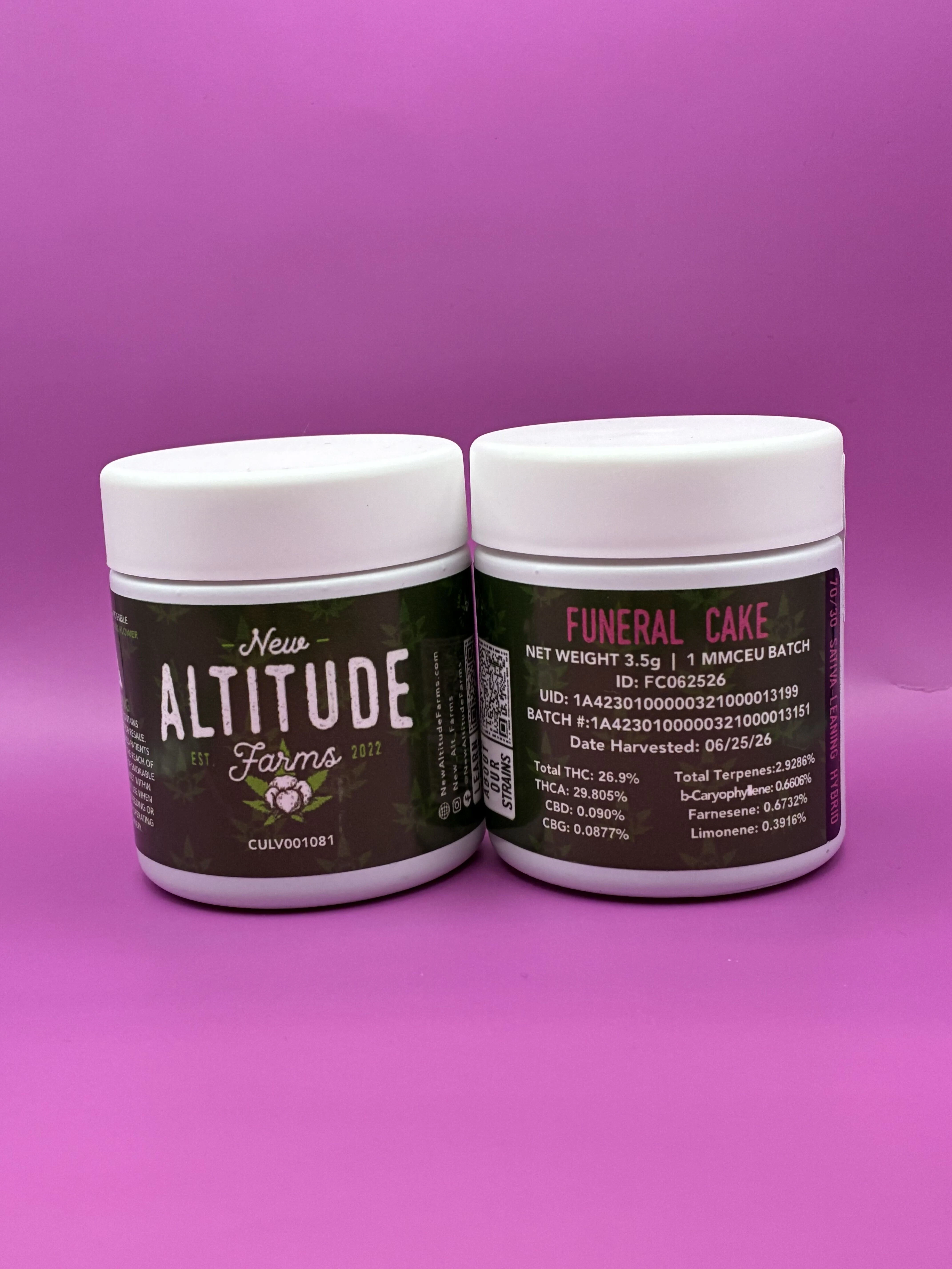 New Altitude - New Altitude - Funeral Cake - 3.5g Main Image