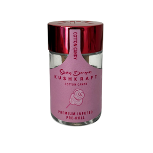 Kush Kraft - Cotton Candy - 6Pack - Sativa - Sticky Banger - Kush Kraft