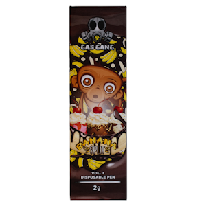 Gas Gang - Banana Split Vape Pen - 1g - Gas Gang
