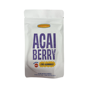 OneStop - Acai Berry CBD Gummies - 500mg - OneStop