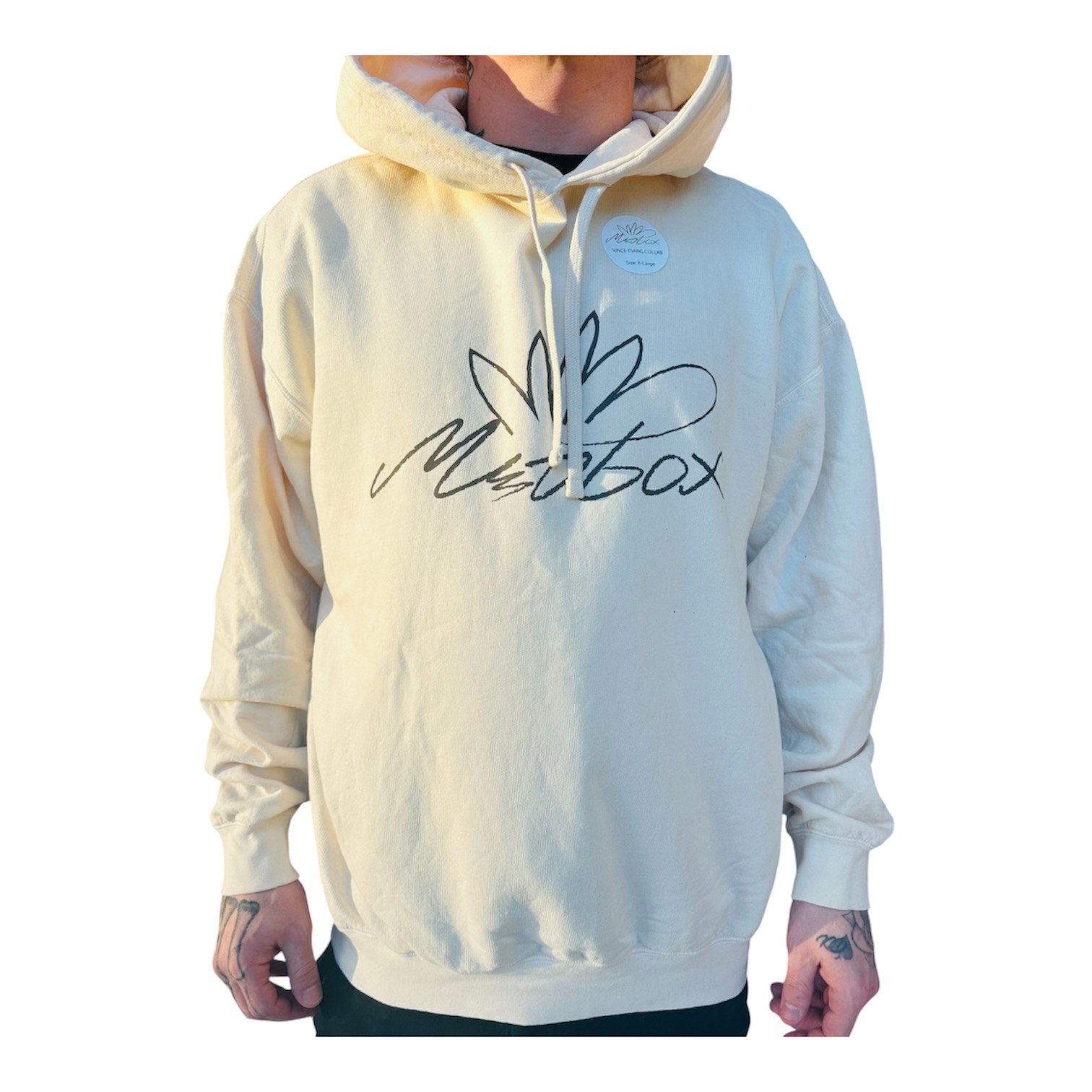 Ivory Hoodie Vince Tsang - XL - Medbox