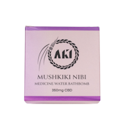 CBD Medicine Water Bath Bomb - 350mg - Aki Wellness