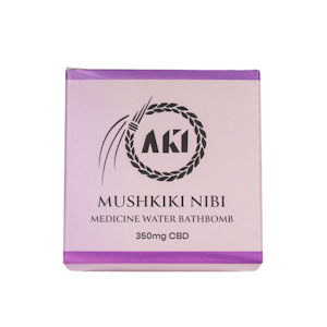 AKI Wellness - CBD Medicine Water Bath Bomb - 350mg - Aki Wellness
