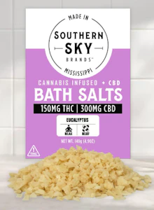Southern Sky Brands - Golden Sunshine Bath Salt (143.6mg THC, 339.5mg CBD)