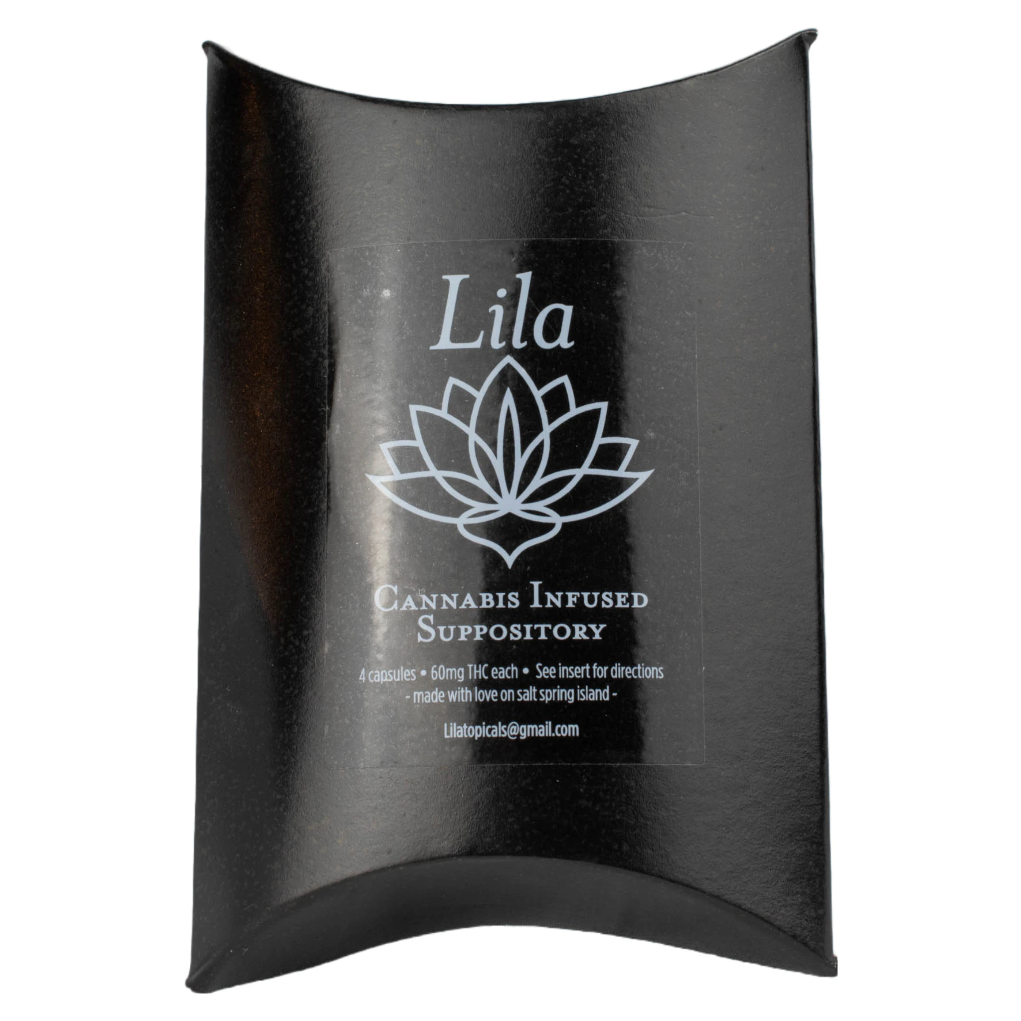 Lila - THC Suppository 240mg (4x60mg) - Lila Main Image