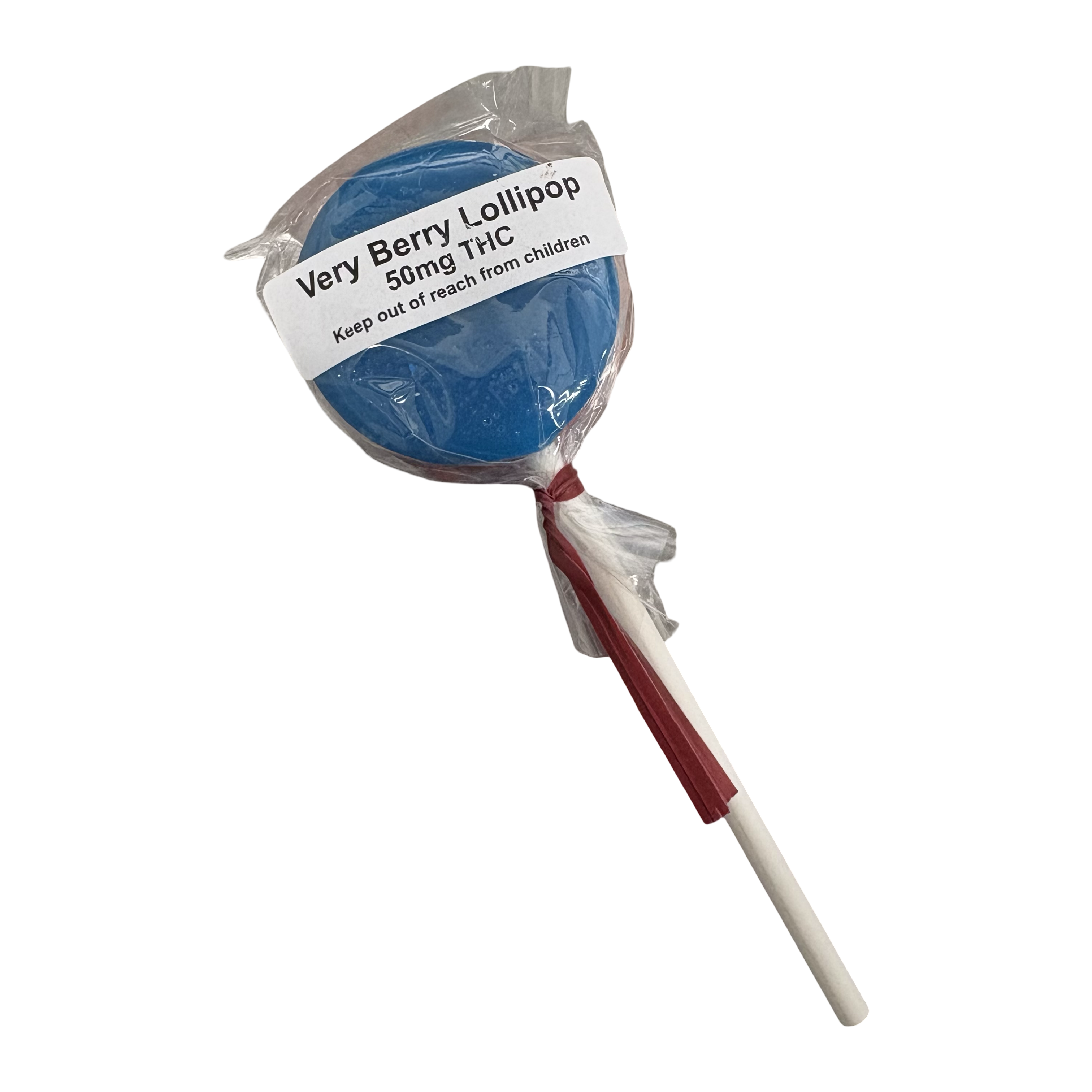 Very Berry Lollipop - 50mg - Choice Edibles