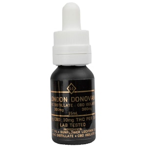 London Donovan - 1:1 Tincture - 600mg (15ml) - London Donovan