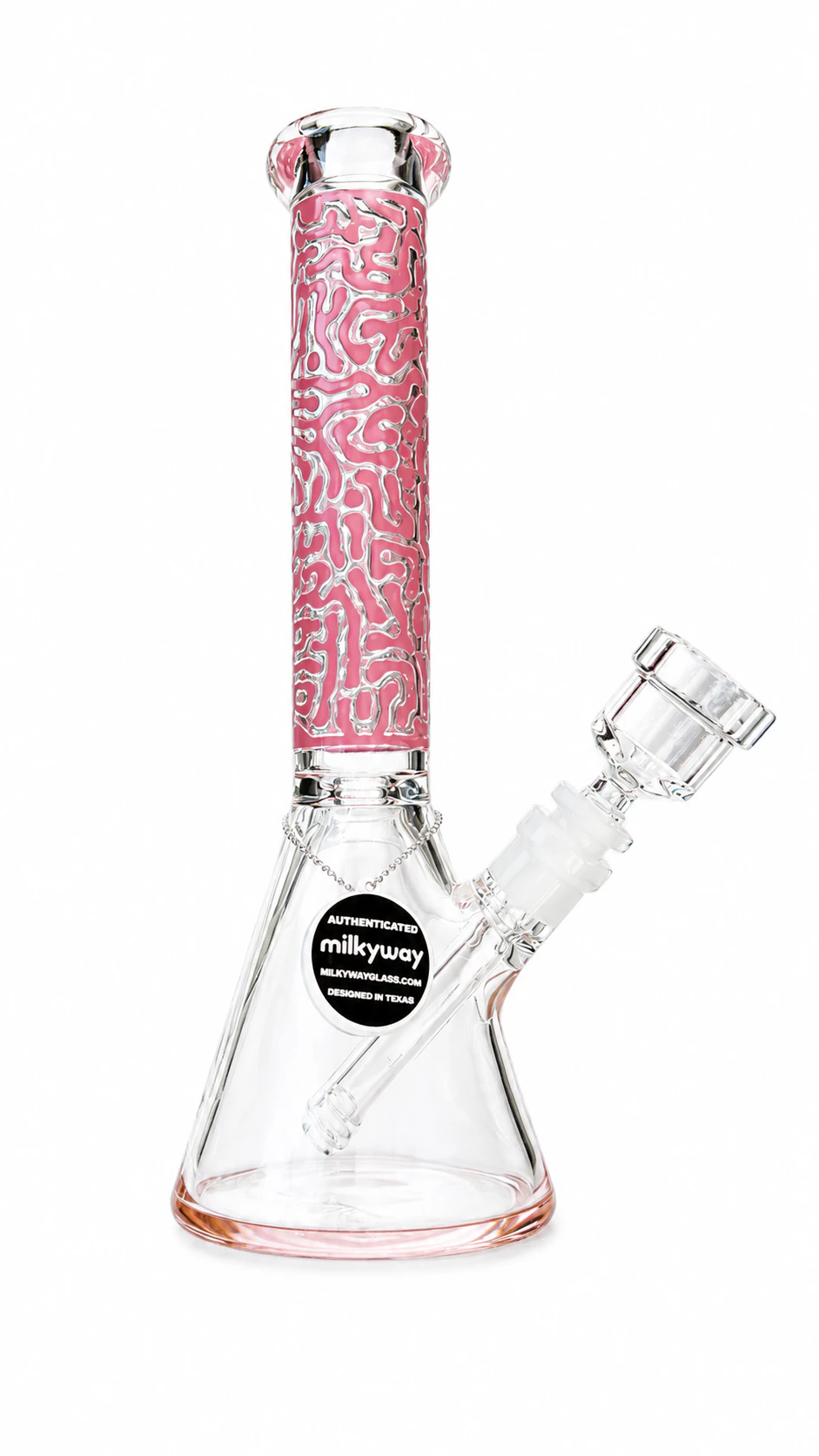 Milkyway - 10” Mitochondria red Beaker bong - Milkyway Main Image