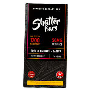 Euphoria Extracts - Toffee Crunch - Sativa - 1200mg - Euphoria Extracts