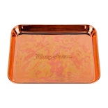 Stainless Steel Rose Gold Rolling Tray - Blazy Susan