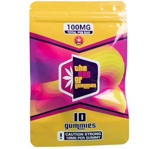 London Donovan - THC 100mg (10x10mg) - London Donovan Gummies