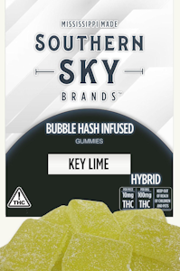 Southern Sky Brands - Key Lime Bubble Hash Gummies 100mg