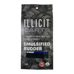 Illicit - Blue Gelonade Emulsified Budder Cartridge - Hybrid - 1g - Illicit