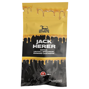 Honey Badger - Jack Herer Diamond Vape Cartridge - 1.1g - Honey Badger