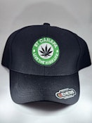 ST CANAPA LOGO & SANTA TERESA CAP - (Black)