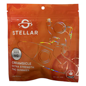 Stellar - Orange Creamsicle Gummies - 500mg - Stellar