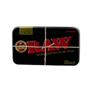 Metal Tin Case - Black - RAW
