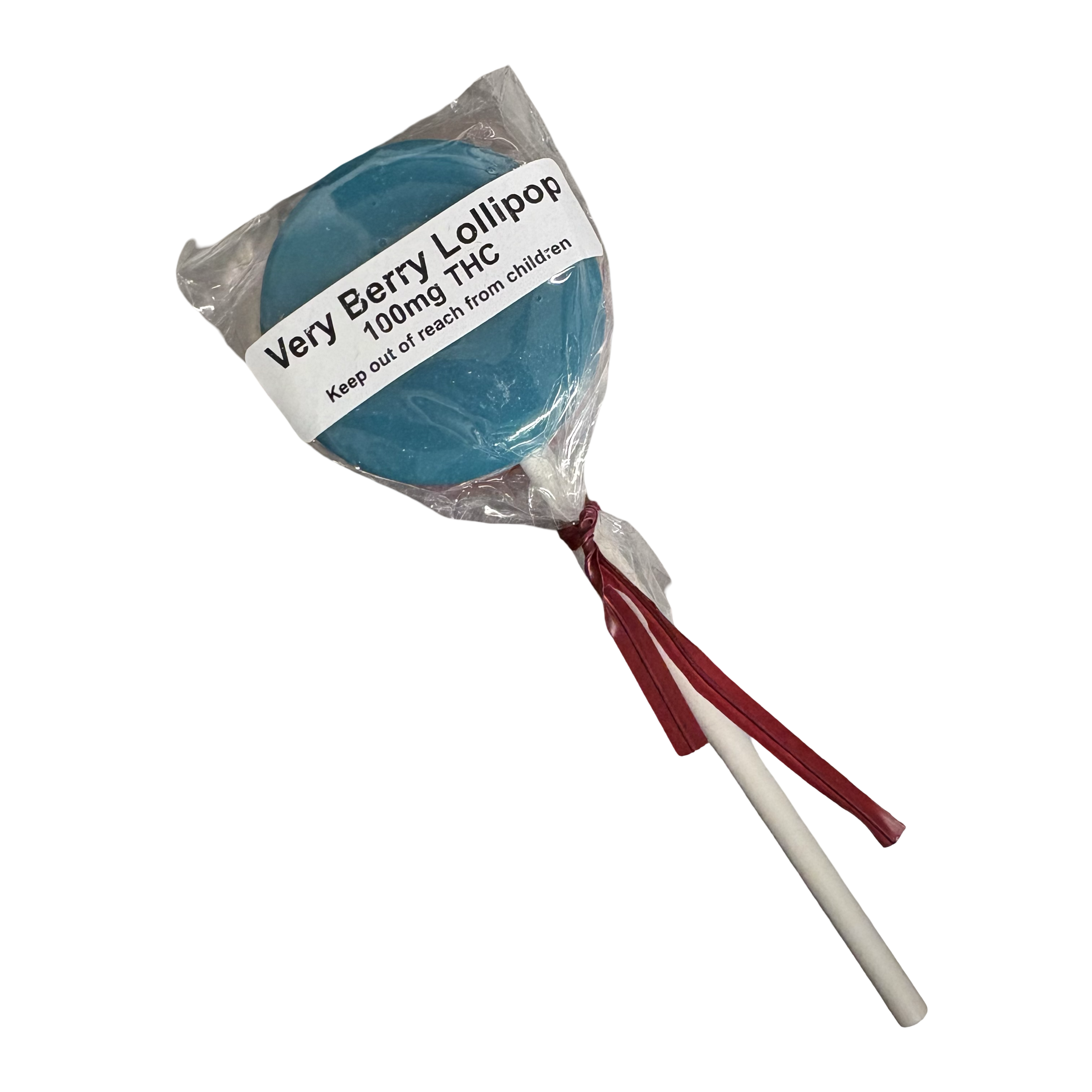 Very Berry Lollipop - 100mg - Choice Edibles