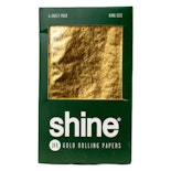 King Size Gold Rolling Papers - Shine