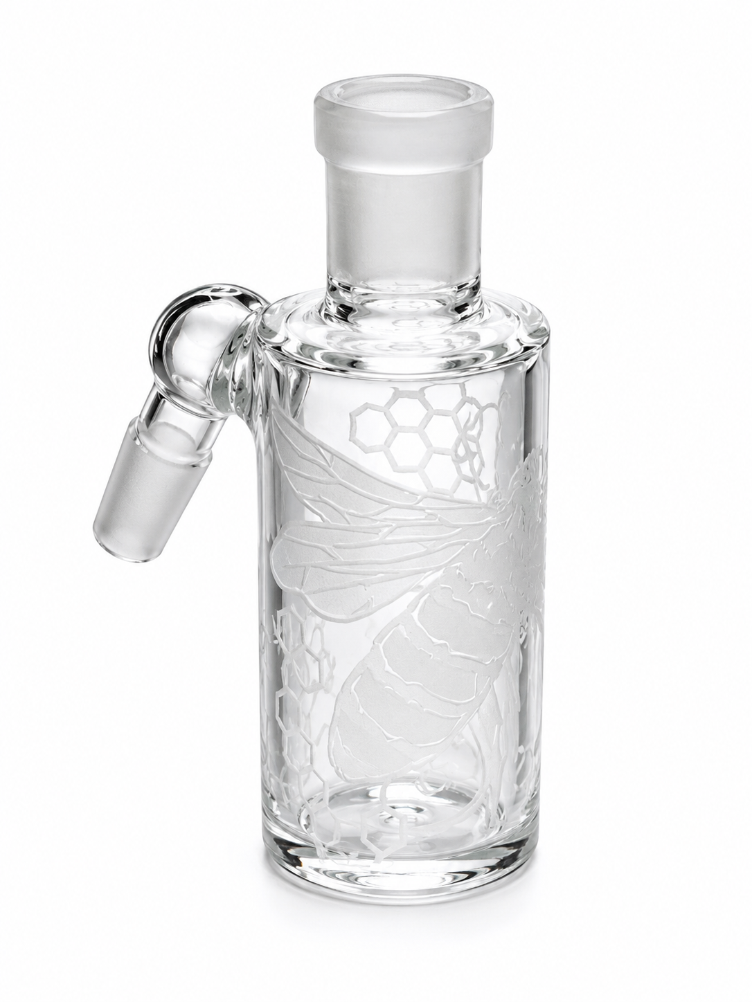 45 Clear Bee Hive Dry Ash Catcher - Milkyway