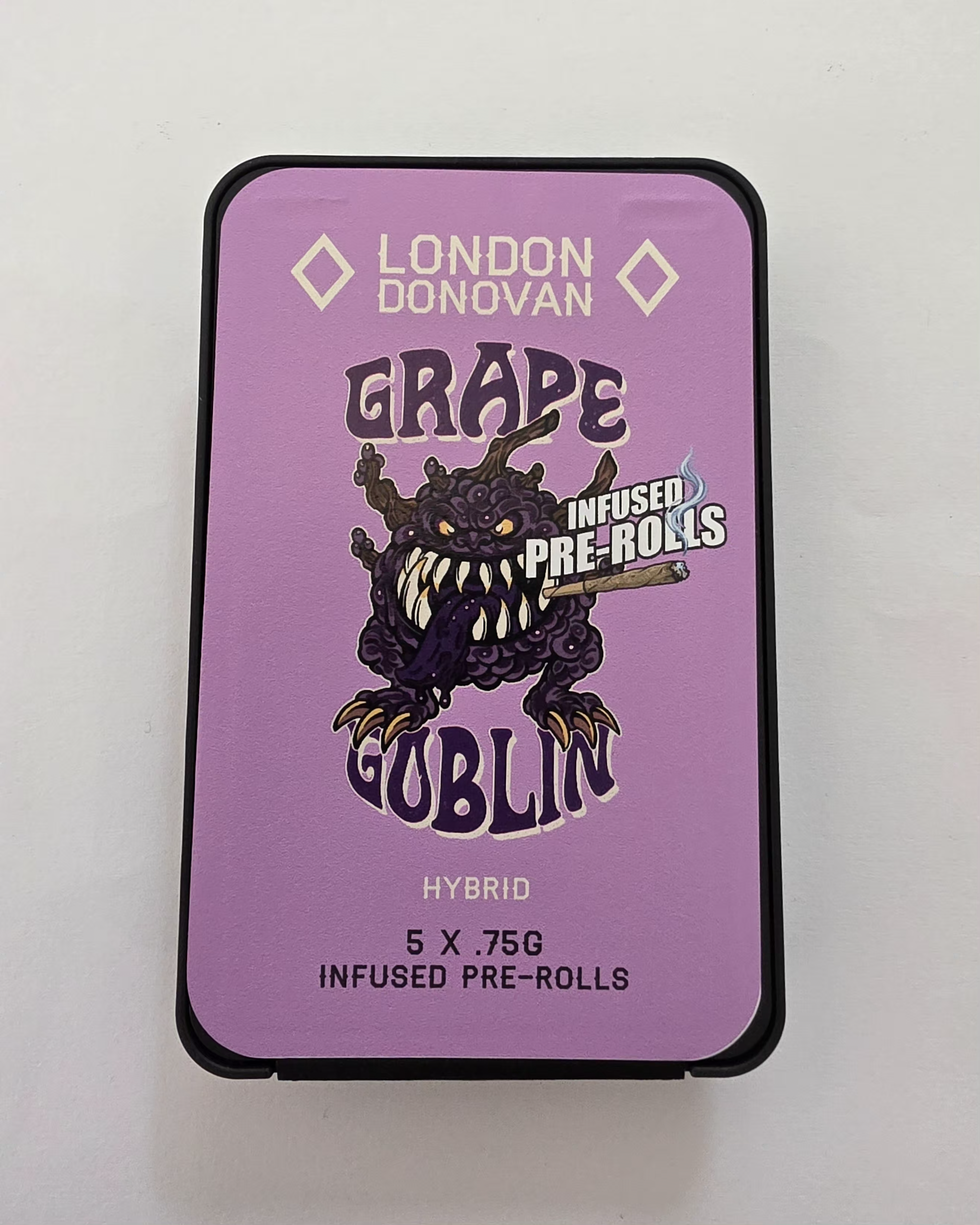 Grape Goblin - Infused Preroll 5 pack - London Donovan
