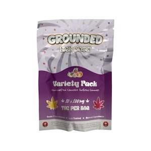 Grounded High Dose - Variety Pack Gummies - 1000mg - Grounded High Dose