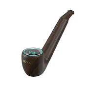 Dark Wood Pipe - 510 Thread Battery - Nova