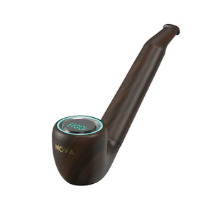 Nova - Dark Wood Pipe - 510 Thread Battery - Nova