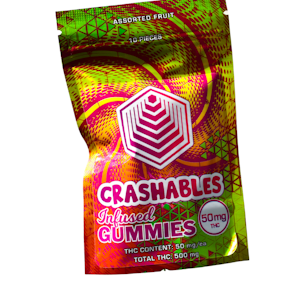 Crashables - Crash - Infused Gummies - Assorted Fruits - 50mg